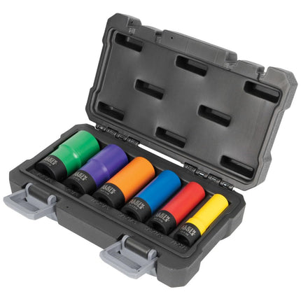 Coated Socket Set 12-Point 6-Piece