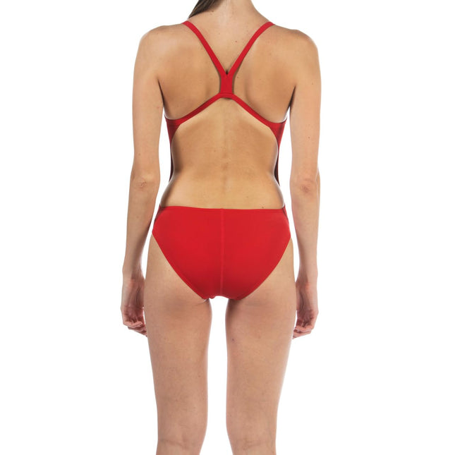 ARENA Women's Team MaxLife Swimsuit Solid Challenge Back Sports One Piece Competition Training Bathing Suit Athletic Swimwear