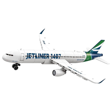 Commercial Jetliner Building Block Set - 133 Pcs - Air Force Toy Plane