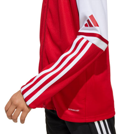 adidas boys Squadra 25 tracksuit jacket outerwear jacket, Dark Maroon, L