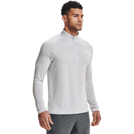 Under Armour Men's Tech 2.0 1/2 Zip - Long sleeve - Tops - Halo Gray/White XL