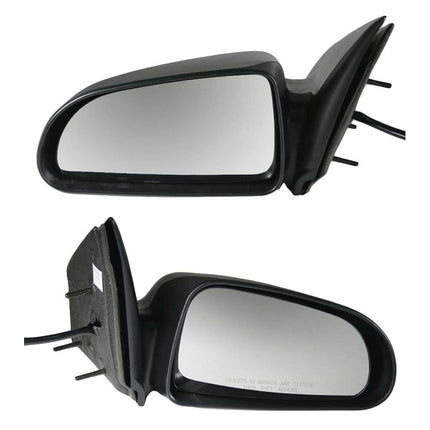 Power Non Folding Mirrors Pair Set Left LH & Right