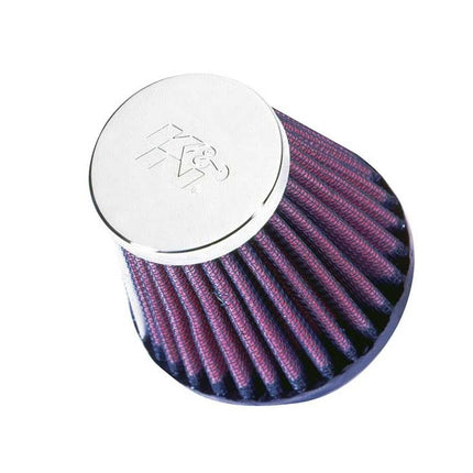 K and N RC-2580 Car and Motorcycle Universal Chrome Filter
