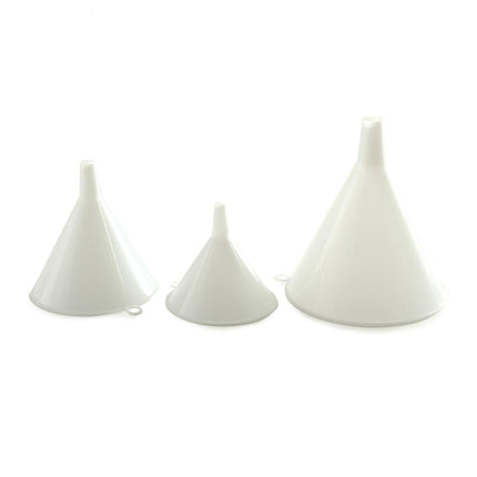 Norpro 3 Piece Plastic Funnel Set Car Kitchen Oil New