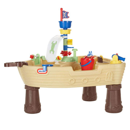 little tikes Anchors Away Pirate Water Playset. Outdoor Garden Toy, Safe & Portable Kids Table. Sensory Toy for Garden Games, Encourages Creative Play, For Ages 18 Months+
