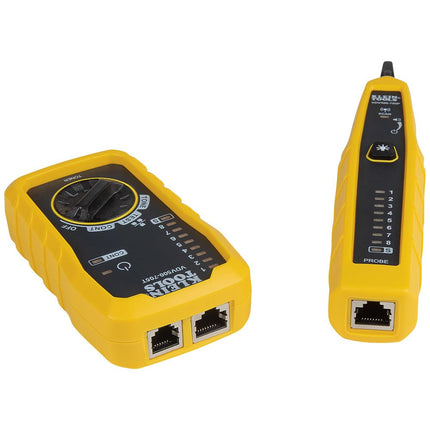 Klein Tools VDV500-705 Tone Generator and Probe Kit, Wire Tracer and Tester with Probe Includes Alligator Clips and RJ11 / RJ12 / RJ45 Plug