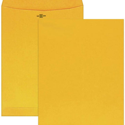 Mead Clasp Envelopes, Mailing Envelopes, 10” x 13” Manila Envelopes with Clasp Closure, Legal Size, Brown Kraft Paper Mailer for Filing, Shipping, Home Office, Business, School, 15 Pack (76022)