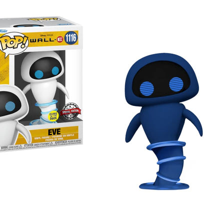 Funko PoP! Wall-E - Eve Flying Glow Vinyl Figure, 