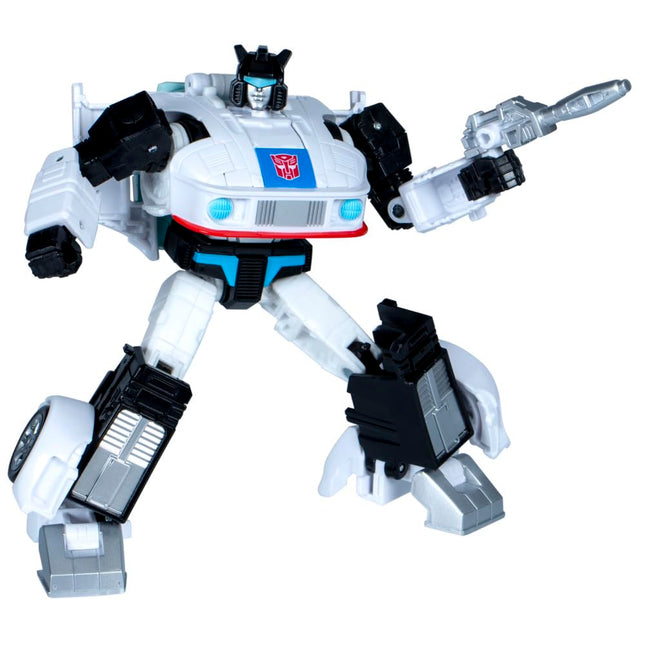 Transformers Toys Studio Series Clase de lujo Transformers: La película Autobot Jazz, figura de acción transformable de 11,4 cm, juguetes de robot, a partir de 8 años [Windows 98]