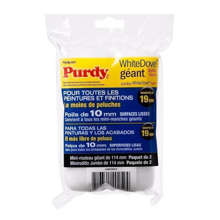 Purdy 140624012 Roller Sleeve, White, Pack of 2