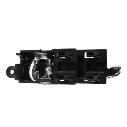 TRQ Door Handle Front Inner Inside Chrome Pair Set for Ford F150 F250LD