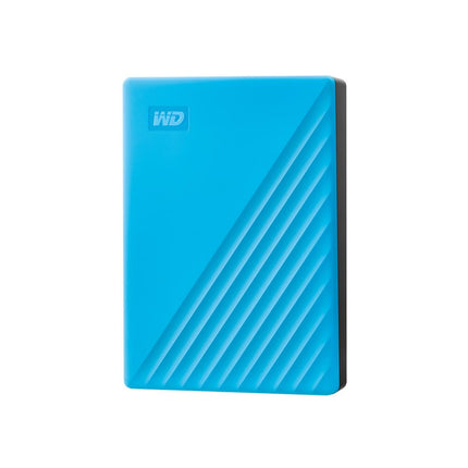 WD 6TB My Passport portable external storage, external hard drive, USB 3.0, portable HDD with software for device management, backup and password protection, works with PC, Xbox &Playstation, Blue