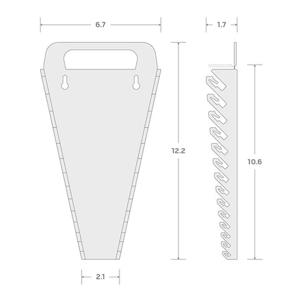TEKTON 14-Tool Combination Holder (Red) | OWP22214