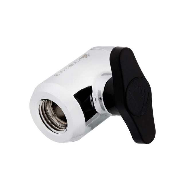 Corsair Hydro X Series XF Fill/Drain Valve - Chrome (CX-9055020-WW)