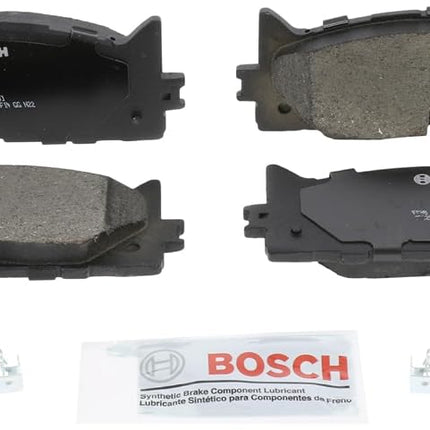 BOSCH BC1222 QuietCast Premium Ceramic Disc Brake Pad Set - Compatible with Select Toyota Camry; FRONT