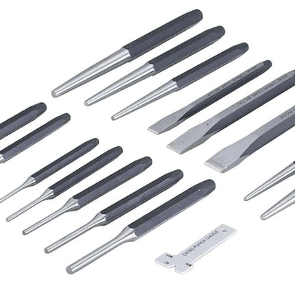 OTC 4600 Punch and Chisel Set - 16 Piece