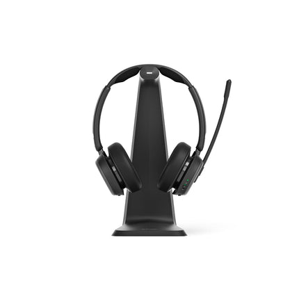 EPOS IMPACT 1061 ANC Stereo Bluetooth Headset mit Active Noice Cancelling (ANC) inkl. kontaktlose Ladestation (Charging Stand)