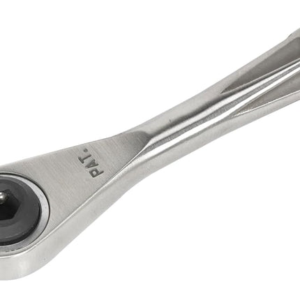 *10D* Sealey AK6962 1/4 Bit Driver Ratchet - High Quality Stainless Steel - 72T