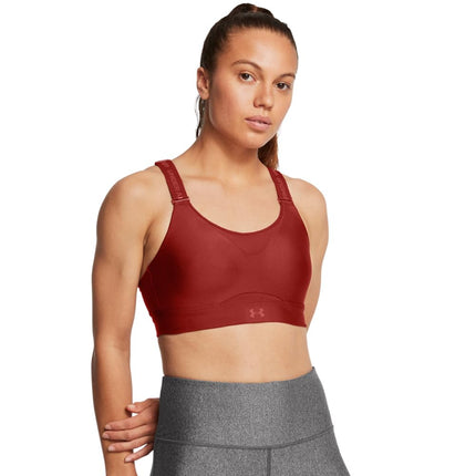 Under Armour Women's Infinity High Impact Sports Bra, (840) Earthen Orange / / Earthen Orange, (X-Small) D/DD