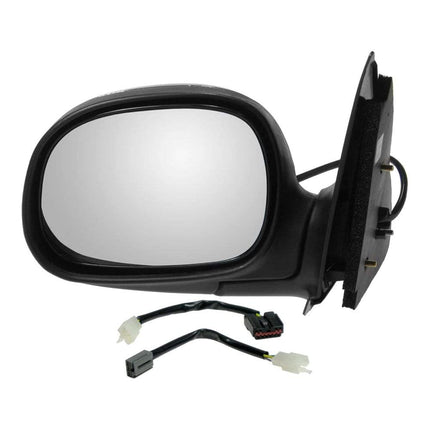 TRQ Left Mirror Power with Chrome Cover Drivers Si