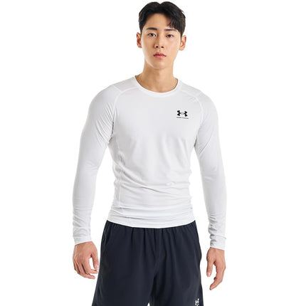 Under Armour Men UA HG Armour Comp LS, Long-Sleeve Sports Top, Breathable Long-Sleeved Top for Men