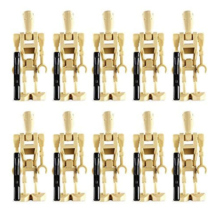 LEGO 10 New Battle Droid Minifig Lot Star Wars Figures Minifigures Clone Guns