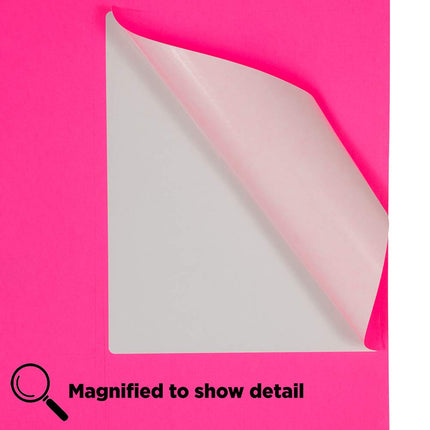 JAM PAPER Shipping Labels - Quarter Page - 101.6 x 127 mm (4" x 5") - Neon Pink - 120/Pack