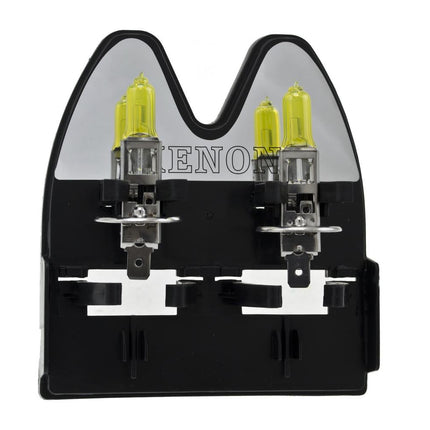Hella Optilux H71070642 XY Series H1 12V 55W Xenon Yellow Halogen Bulb Set