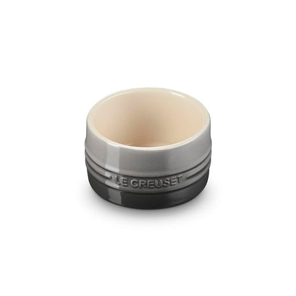 Le Creuset Stoneware Round Straight Wall Ramekin, 6.75oz., Oyster