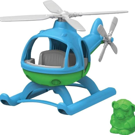 Green Toys Helicopter, Blue, 5.875 in*9.625 in*6.125 in
