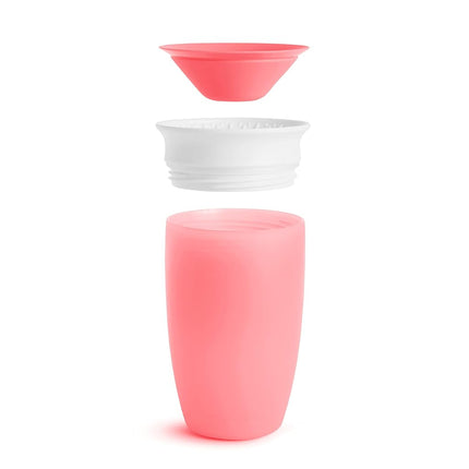 Munchkin� Miracle� 360 Toddler Sippy Cup, Pink/Purple, 10 Oz, 2 Count