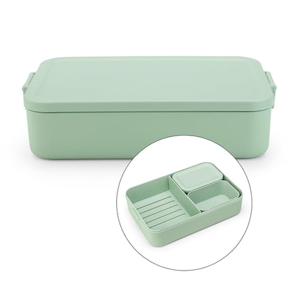 Brabantia Make and Take Bento Lunch Box, Large, 2 