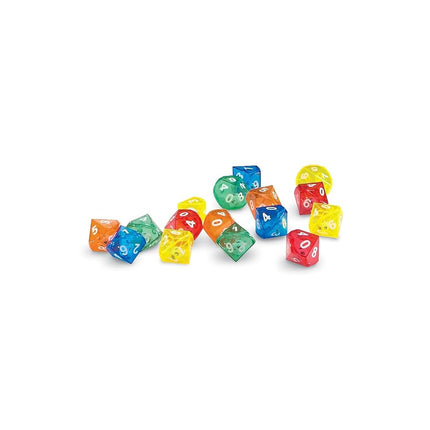 Learning Resources 10-Sided Dice in Dice - Set of 72