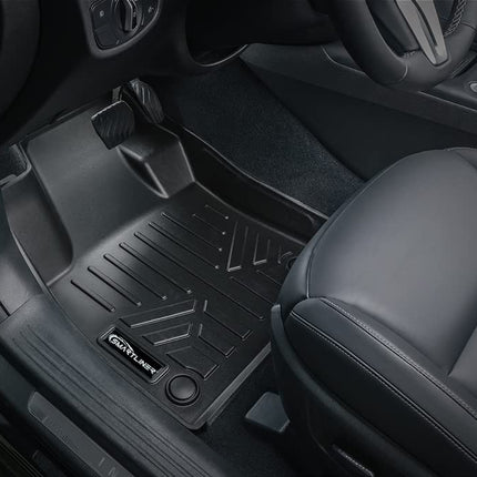 SMARTLINER Custom Fit All Weather 2 Row Floor Mats & Cargo Liner Set Black Compatible with 2019-2023 Infiniti QX50