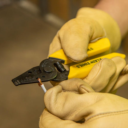 Klein Tools 11045 Wire Stripper 43026 AWG 158mm, 0 V, Yellow/Black