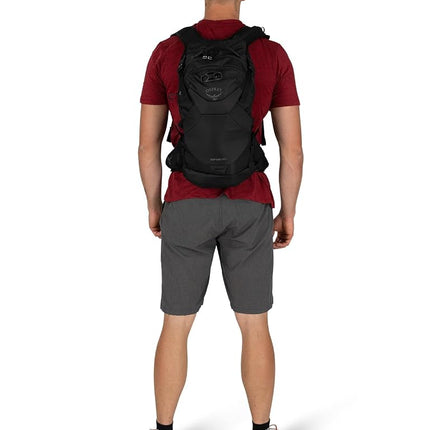 Sac à dos de vélo Osprey Raptor Pro pour homme avec réservoir Hydraulics de 2,5 L, noir