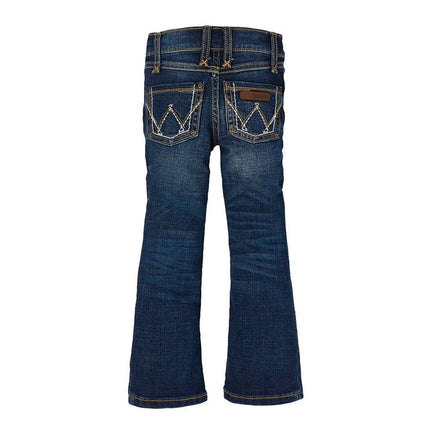 Wrangler Girls' Little Retro Stretch Boot Cut Jean