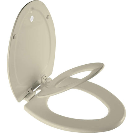 Mayfair 1888SLOW 006 NextStep2 Toilet Seat, Bone, Elongated
