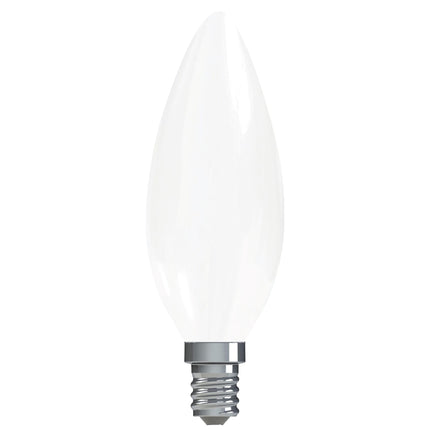 GE LED Light Bulbs, 40 Watt, Soft White, Decorative Bulbs, Frosted, Small Base (2 Pack)