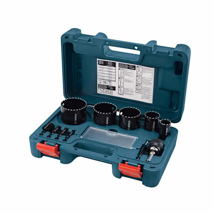 BOSCH HDG11 11-Piece Diamond Hole Saw Assorted Set