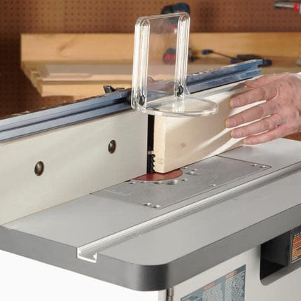 BOSCH RA1171 25-1/2 in. x 15-7/8 in. Benchtop Laminated MDF Top Cabinet Style Router Table with 2 Dust Collection Ports
