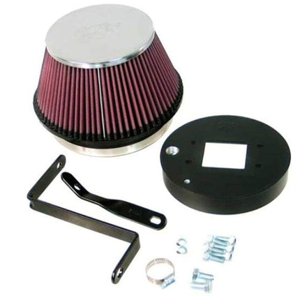 K&N 57-9008 Washable and Reusable Car High Performance Air Filter System Red