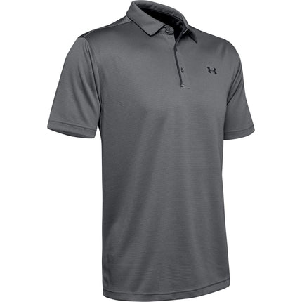 Under Armour Tech Men's Polo Shirt,Graphite/Black,X-Small