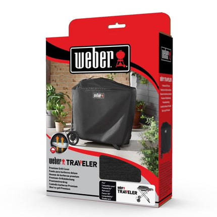 Weber 7770 Traveler Cover, Black