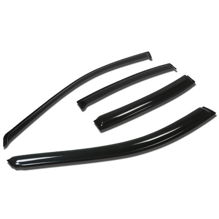 DNAMotoring WVS-120 Window Vent Visor Deflector Ra