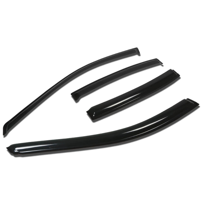 DNAMotoring WVS-120 Window Vent Visor Deflector Ra