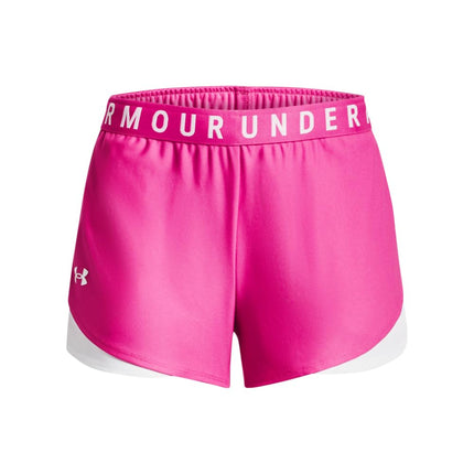 Under Armour Womens Play Up 3.0 Shorts, Rebel Pink, XL EU