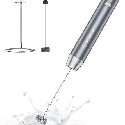 Maestri House Rechargeable Milk Frother with Stand