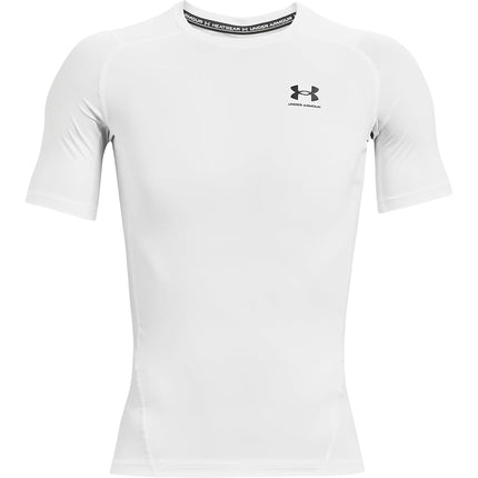 Under Armour Mens UA HG Armour Comp SS, short-sleeved sports t-shirt for men, comfortable and lightweight gym clothes for workouts