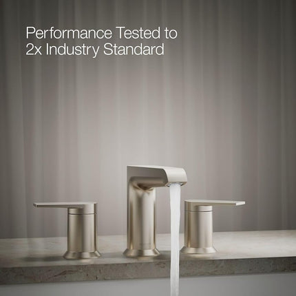 Kohler T25740-4-BN Hint Bath Faucet, Vibrant Brushed Nickel